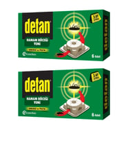 Detan Hamam Böceği Yemi Çifte Güç Tablet 6'lı X 2 Adet Kzmprt
