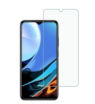Logis Redmi 9T 9D Mat Seramik Tam Kaplayan Ekran Koruyucu Cam (Şeffaf)