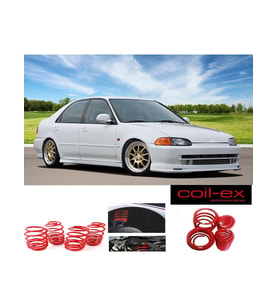 honda civic 1992.1994 sedan coil-ex 4.5 cm ön arka spor yay
