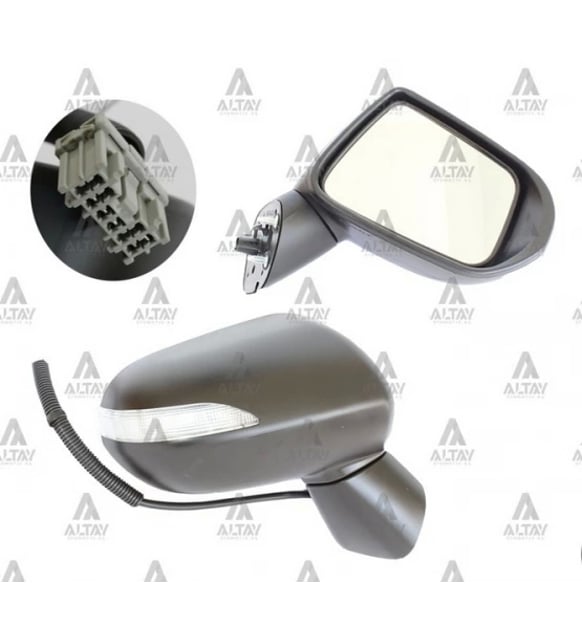 Ayna Dış Dikiz Jazz 02-08 Elektrikli Sinyalli Sağ (Oem No: 76200