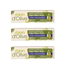 Dalan D'Olive Yoğun Bakım Kremi 20Ml 3'Lü Set