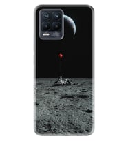8 8 Pro Kılıf Silikon Desen Özel Seri Astronoot Red Baloon 1608