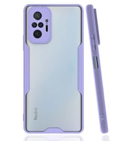 Newface Xiaomi Redmi Note 10 Pro Kılıf Platin Silikon - Lila