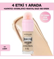 Maybelline New York Instant Perfector Glow 4 Etki 1 Arada Fondöten- 01 Light
