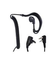 Pmr Telsiz A446 Kulaklık Spiral Arkalıklı  Wln Pmr-446 El Telsiz
