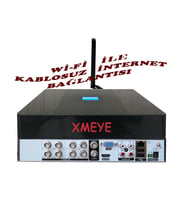 8 Ch Wi-Fi li 5 Mp H265+ Hıbrıt Araç, Insan ve Yüz Tanımalı Xmeye Kayıt Cihazı_108XMEYE
