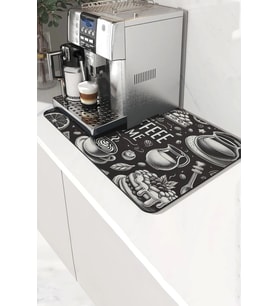 Valerine Life Kahve Makinesi Matı Su Geçirmez Kaymaz Çaycı, Çay Espresso Pad 35x45cm 27240110