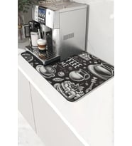 Valerine Life Kahve Makinesi Matı Su Geçirmez Kaymaz Çaycı, Çay Espresso Pad 35x45cm 27240110
