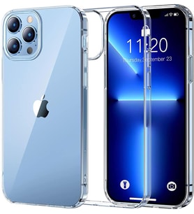 Apple iPhone 13 Pro Max Kılıf Full Şeffaf Sararmaz Kapak (Renksiz)