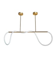 A-5133-100G HASIR LEDLİ GOLD AVİZE