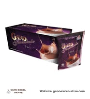 GANO SCHOKOLADE 3 in 1 - 1 ADET X 20 poşet - Net Miktar: 30 gr. (1 poşet)