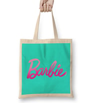 Barbie Logo 03 Bez Çanta Uzun Saplı