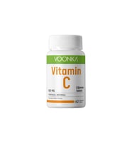 Voonka Vitamin C Çiğneme Tableti Vitamin C İçeren Portakal Aromalı 60 Tablet
