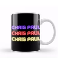 Chris Paul   Basketball gifts Vintage Retro Rainbow Quotes For BOYS AND Dad Kupa Bardak Porselen