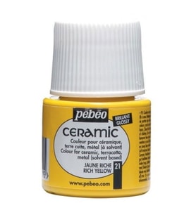 Pebeo Ceramic Seramik Boyası 21 Rich Yellow 