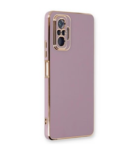 Microsonic Xiaomi Redmi Note 10 Pro Max Kılıf Olive Plated Lila
