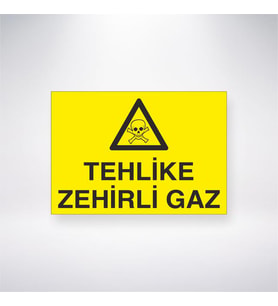 Tehlike Zehirli Gaz