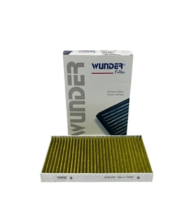 Wunder Lancia Lybra 1999-2005 Karbonlu Polen Filtresi (Gri)