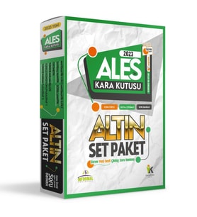 ALESİN Kara Kutusu ALTIN PAKET SET Konu Özetli Dijital Çözümlü ÖSYM ARŞİV Çıkmış