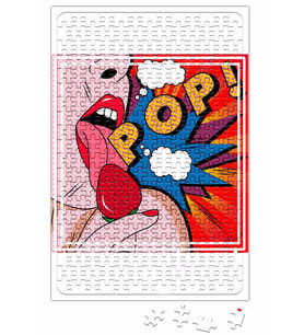 Pop Dudak Puzzle 240 Parça Yapboz