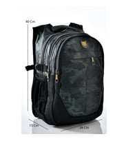 Konfores 1553-2235 Unisex Anatomik Yarasa Sırt Okul Çantası (Haki)