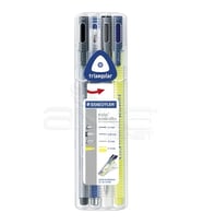 Staedtler Triplus Mobile Office Keçe Uçlu Kalem 4lü Set