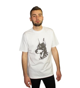 MOODSTİL DOBERMAN LOGOLU TSHİRT