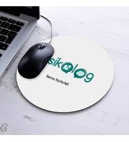 İsimli Psikolog Temalı Yuvarlak Mousepad