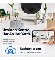 Uninet 1080P Kablosuz Mini Güvenlik Kamerası – Telefonda Canlı Izleme ve Kayıt Özelliği