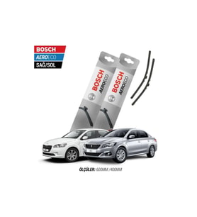 Peugeot 301 2014 Model Bosch Aeroeco Muz Silecek Takımı