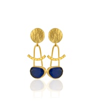 Kadir Jewellery 22 Ayar Altın Kaplama Vintage Küpe -El İşçiliği Ve Hipoalerjenik Küpe