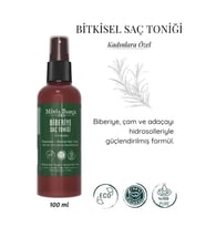 Kadınlara Özel Doğal Saç Toniği – Biberiye, Lavanta, Nane ve Papatya Hidrosolleri  Günlük Bakım – 100 ml
