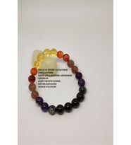 8 MM SİTRİN, AKİK, GÜNEŞ TAŞI, AMETİST, LARVAKİT, LAL DOĞALTAŞ BİLEKLİK