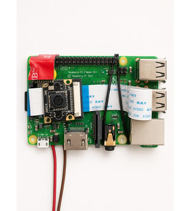 Raspberry Pi 3 Model B +16 GB Hafıza Kartı + Kamera Modülü Geliştirme Kartı