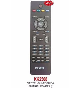 Lcd Vestel Kumanda Kk2508(uyumlu)