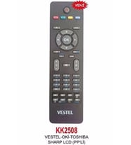 Lcd Vestel Kumanda Kk2508(uyumlu)