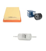 Bosch Filtre Bakım Seti Alfa Romeo 145 146 1.4 Benzinli Hava + Yağ f. + Yakıt Filtre Bosch