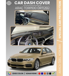 BMW G30 G31 G38 (2017+) Torpido Örtüsü Ön Göğüs Koruma Torpido Koruma Çatlamayı Engeller Tam Uyum