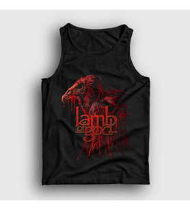 Presmono Unisex Siyah Akbaba Lamb Of God Atlet 502107tt