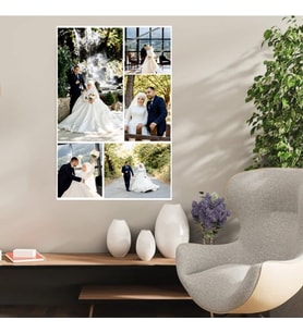 Ahşap Retro Mdf Poster , Kişiye Özel Poster, Sevgililer Günü , Özel Günle , Nişan , Düğün , Kına , Doğum Günü , Aile Sevgi Mutluluk – KOLAJ25