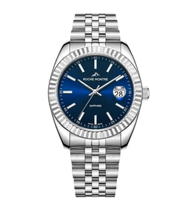 ROCHE MONTRE RMG6009-02 SWISS MADE SAFİR CAM ÇELİK ERKEK KOL SAATİ