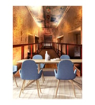 Dreamwall Vintage Ve Müze Desenli Isı Ve Ses Yalıtımlı Sağlıklı Tekstil Duvar Kağıdı (Çok Renkli)