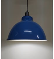 MYLİGHTS MAVİ İÇİ BEYAZ METAL SARKIT AVİZE (Siyah)