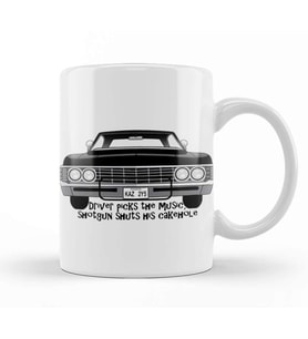 Supernatural Driver Picks The Music 01 Kupa Bardak Porselen
