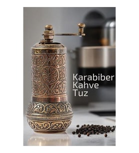 ModaCar Karabiber Değirmeni Kahve Tuz