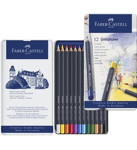 Faber Castell Goldfaber Kuru Boya Kalemi 12 Renk 