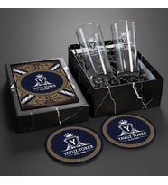 Lüks Rakı Seti – Kişiye Özel Premium Bardağıyla – Premium Kutuda – Erkeğe Hediye