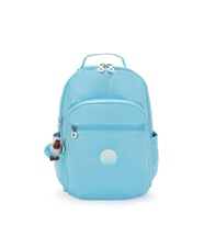 Kipling Seoul College Extra Okul Çantası Sea Blue Met KI351452D