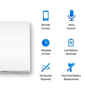 Tp-Link Tapo S210 Smart Light Switch 1-Gang 1-Way