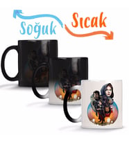Star Wars Rogue One Sihirli Kupa Bardak Porselen